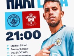 Prediksi Skor Manchester City vs Southampton Pekan ke-9 Liga Inggris