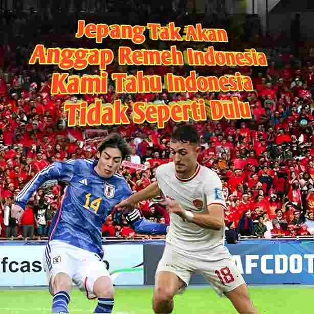 Jepang vs Indonesia di Kualifikasi Piala Dunia 2026