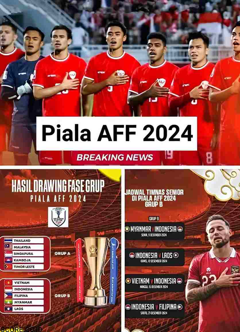 Jadwal Piala AFF 2024, Link Live Streaming dan Skuad Indonesia