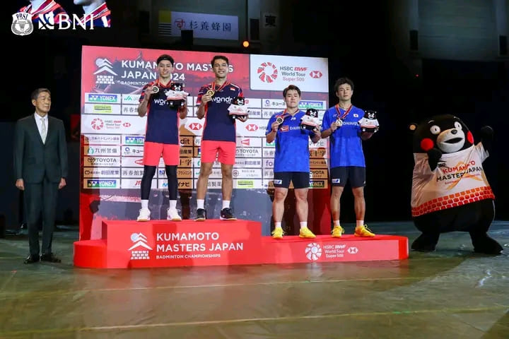 Rekapan Hasil Final Kumamoto Japan Master 2024: Indonesia Boyong 1 Gelar