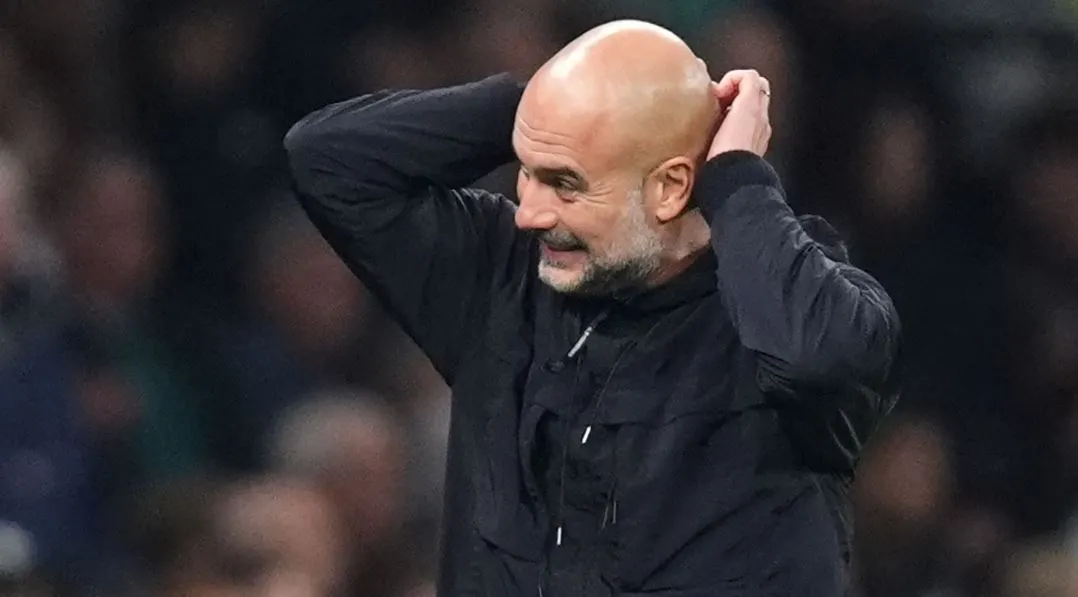 Viral! Pemain Man City dan Pep Guardiola Tertawa Lepas saat Kalah Lawan Tottenham di Carabao Cup