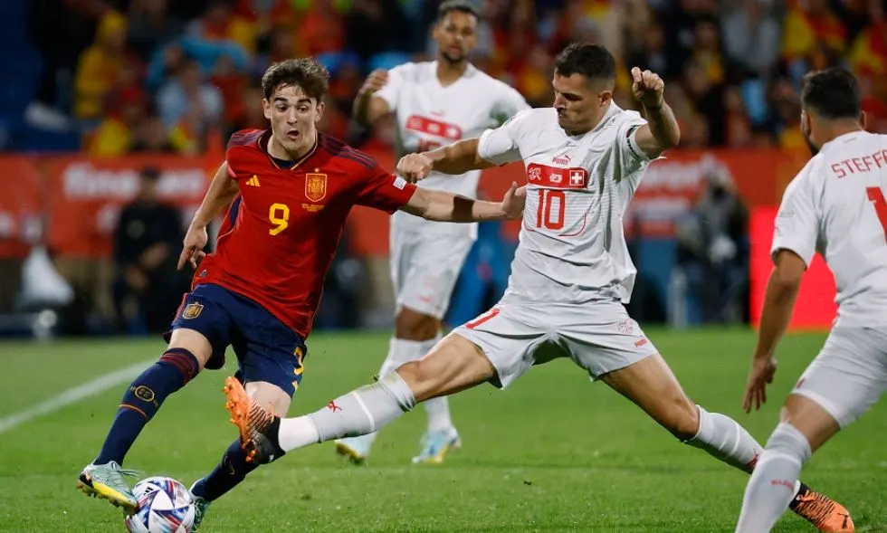 Spanyol vs Swiss 1 SCORE.CO.ID