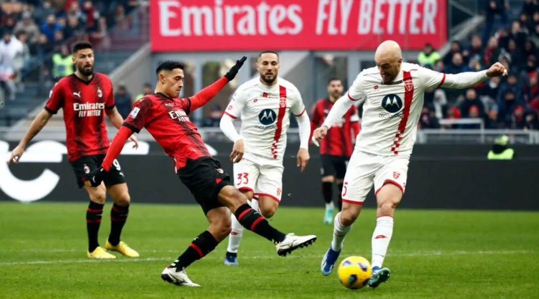 monza vs ac milan 1 SCORE.CO.ID