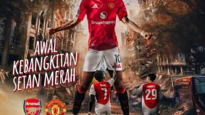 Prediksi Skor Arsenal vs Manchester United Pekan ke-14 dan Analisa Versi SCORE.CO.ID