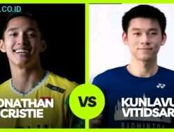 Jonathan Christie vs Kunlavut Vitidsarn World Tour Final 2024: Prediksi Akurat SCORE.CO.ID