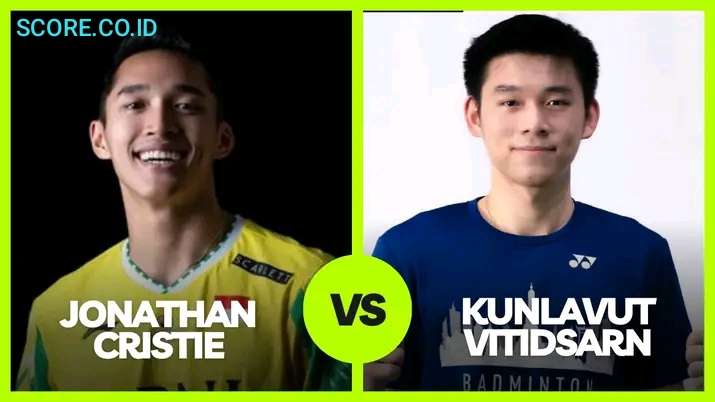 Jonathan Christie vs Kunlavut Vitidsarn World Tour Final 2024: Prediksi Akurat SCORE.CO.ID