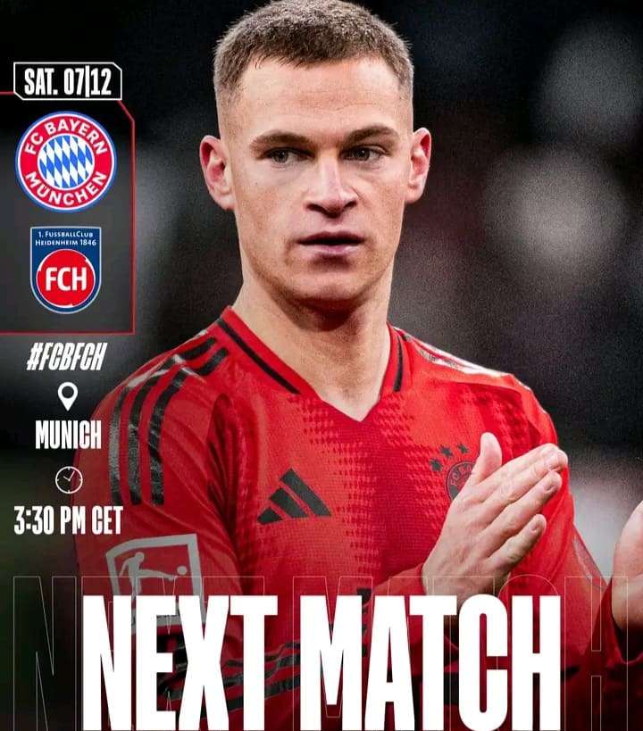 Prediksi Skor Bayern Munchen vs FC Heidenheim Pekan ke-13 Versi SCORE.CO.ID