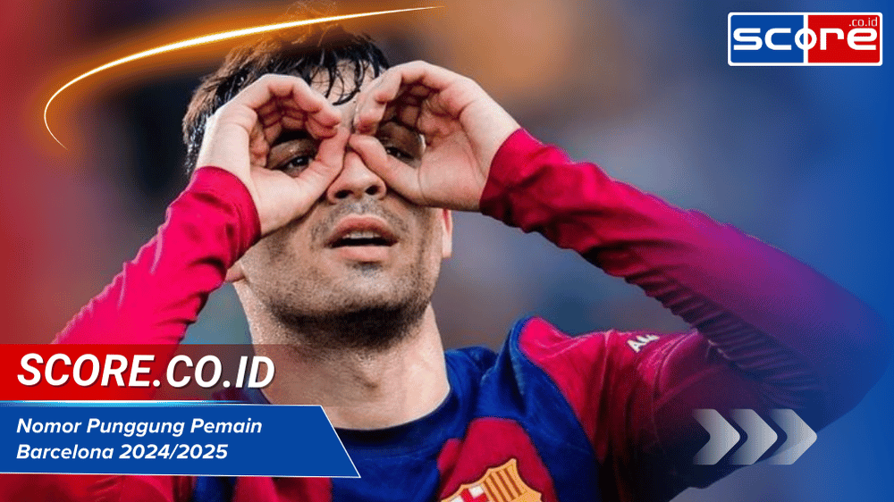 nomor punggung pemain barcelona 2024/2025
