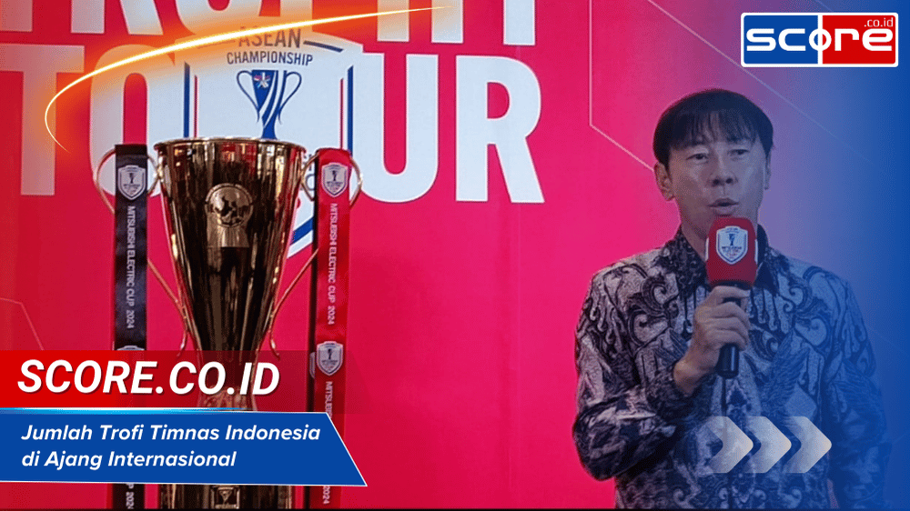 Jumlah Trofi Timnas Indonesia di Ajang Internasional Sepanjang Sejarah