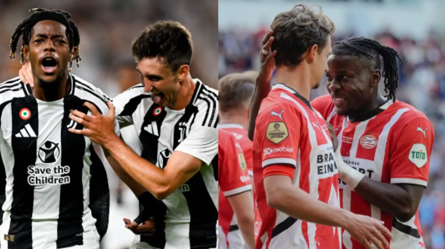 Juventus vs PSV Eindhoven