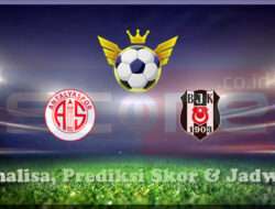 Prediksi Skor Antalyaspor vs Besiktas 25 Februari 2025
