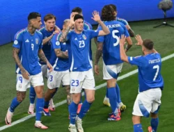 Italia Dipermalukan Jerman, Rekor Buruk Azzurri Pecah Lagi