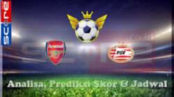 Prediksi Skor Arsenal vs PSV Eindhoven 12 Maret 2025