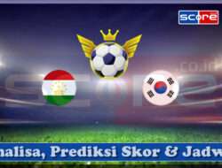 Prediksi Skor Tajikistan vs Korea Selatan 15 April 2025