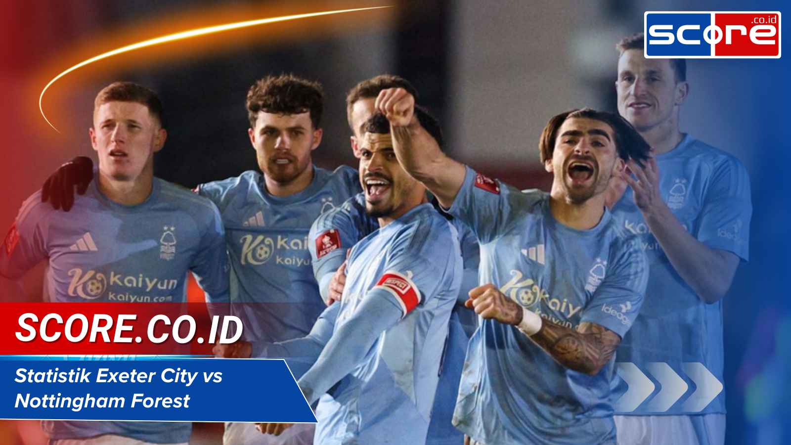 Statistik Exeter City Vs Nottingham Forest