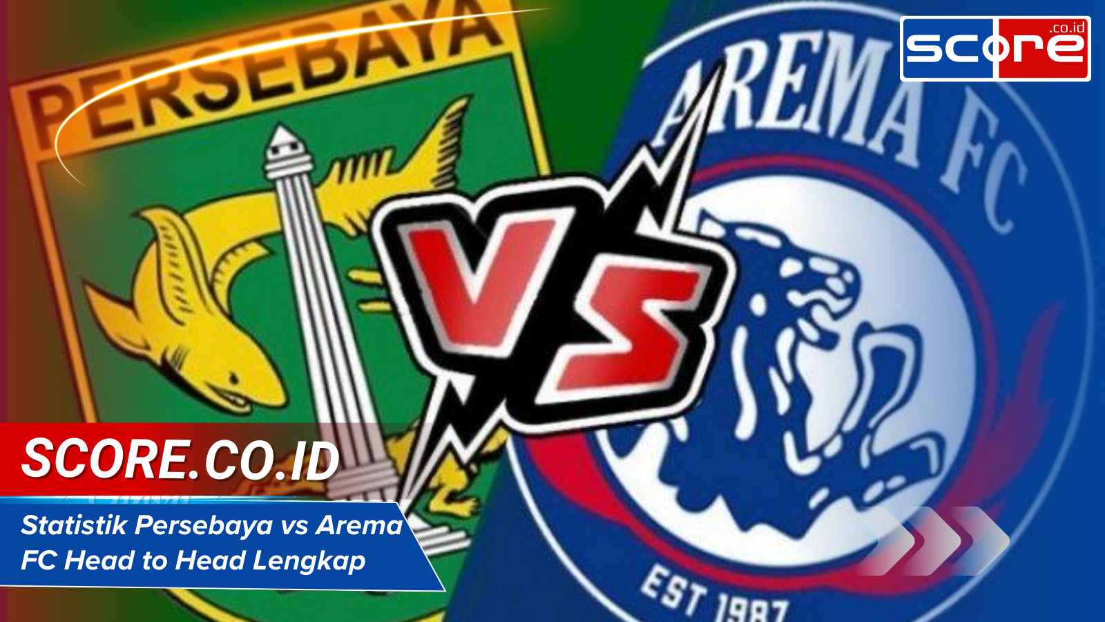 Statistik Persebaya Vs Arema FC