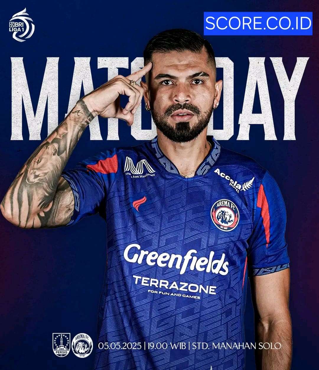 Prediksi Skor Persis Solo vs Arema FC Pekan 31 2025