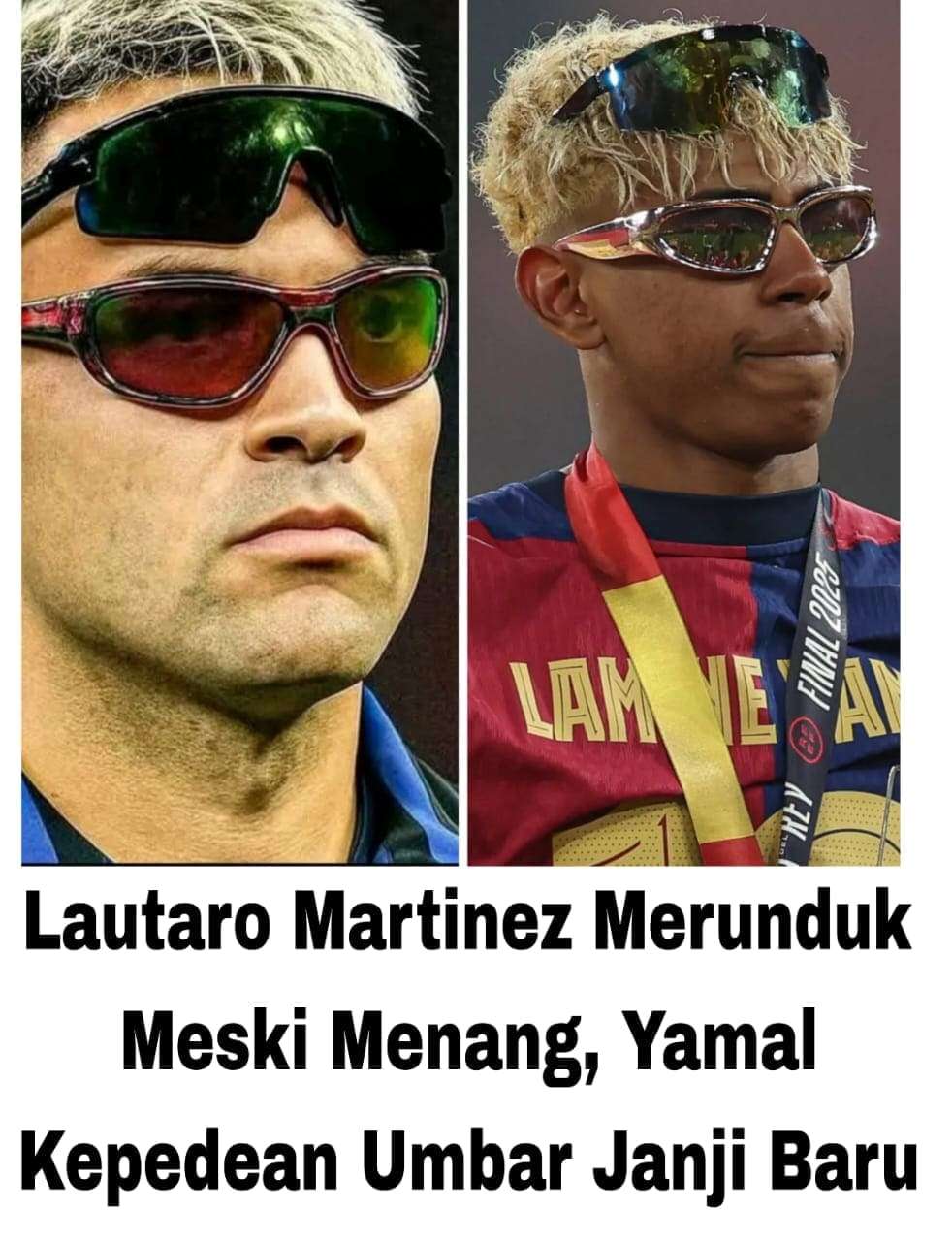 Lautaro Martinez Merunduk Meski Menang, Yamal Kepedean Umbar Janji Baru