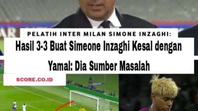 Hasil 3-3 Buat Simeone Inzaghi Kesal dengan Yamal