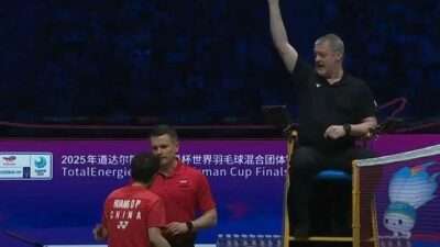 Tragedi Huang Dong Ping Dapat Kartu Merah di Final Piala Sudirman 2025