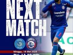 PSBS Biak vs Arema FC Jadi Laga untuk Kedua Tim Perbaiki Posisi Klasemen