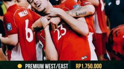 Harga Tiket Indonesia vs China 2025