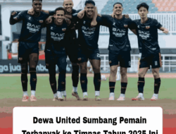 Dewa United Sumbang Pemain Terbanyak ke Timnas Tahun 2025 Ini
