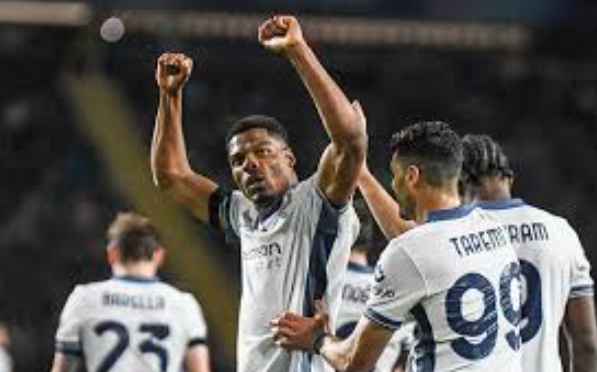 Aksi Denzel Dumfries di lapangan, statistik terkini.