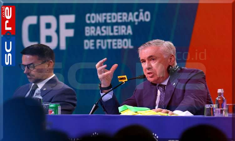 Carlo Ancelotti dan Ambisi Baru Bersama Timnas Brasil