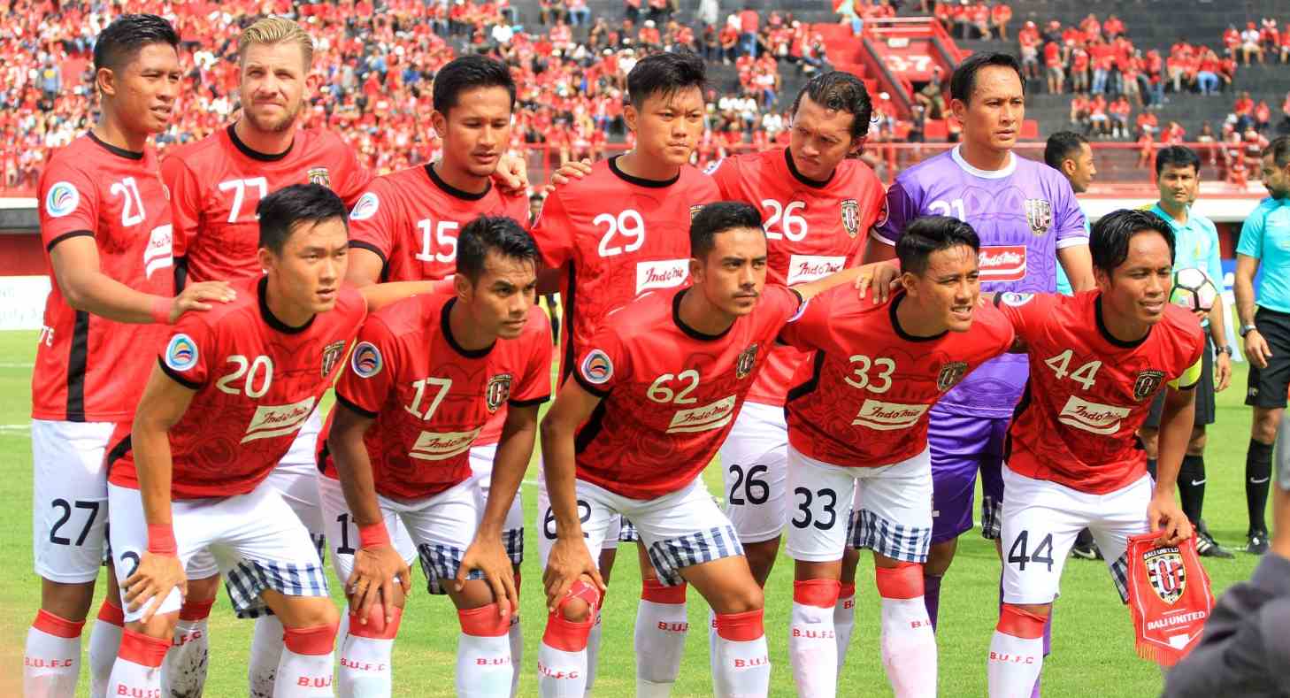 Daftar lengkap pemain Bali United beserta nomor punggung.