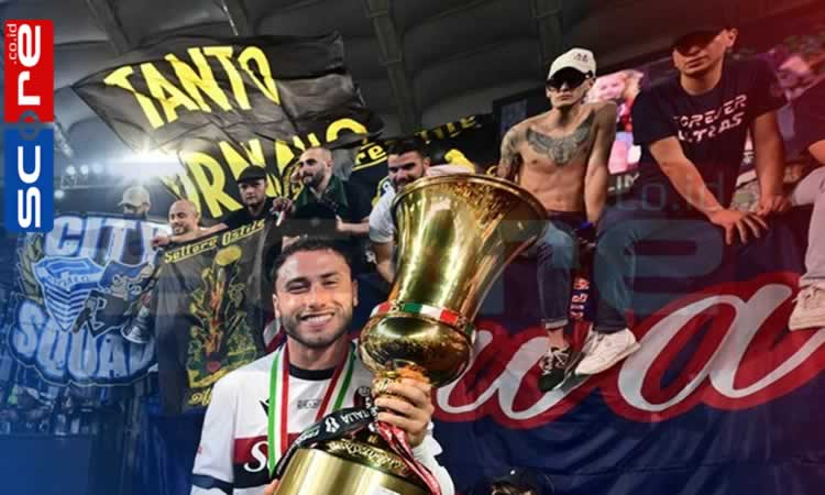 Davide Calabria Bungkam Kritik Usai Bawa Bologna Juara Coppa Italia