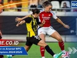 Hacken Gothenburg vs Arsenal WFC di Liga Champions 2024/2025: Hasil