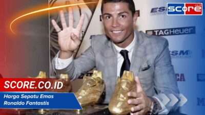 Harga Sepatu Emas Ronaldo