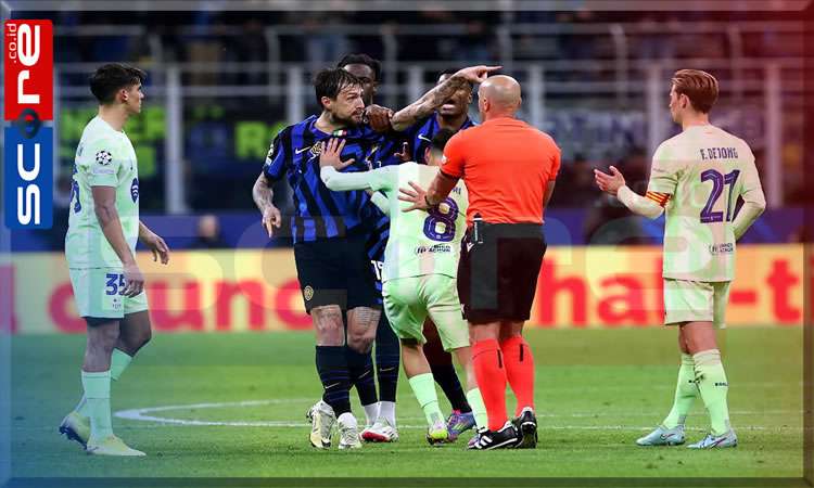 Inigo Martinez Marah dan Ludahi 1 Pemain Lawan