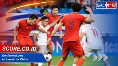 Konferensi Pers Indonesia Vs China