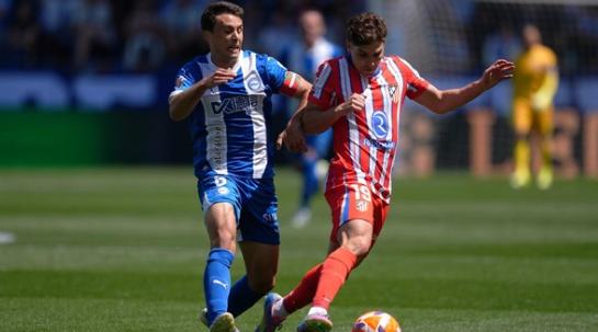 Line-up resmi Alaves vs Atletico Madrid di La Liga.