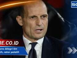 Massimiliano Allegri tim yang dilatih, rekor pelatih top