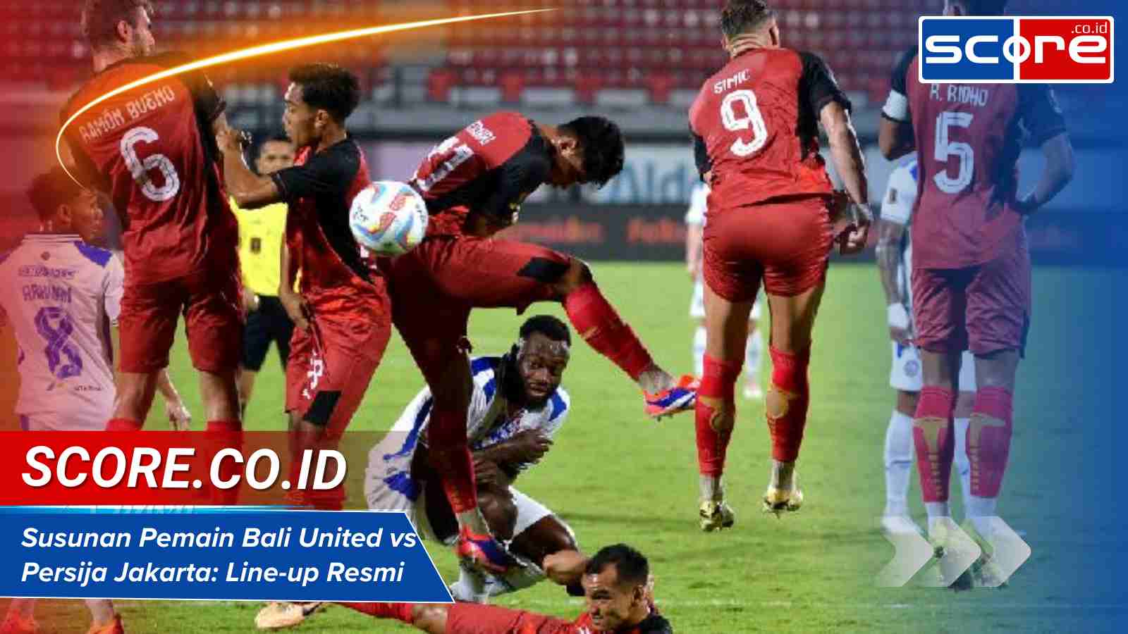Susunan Pemain Bali United Vs Persija Jakarta