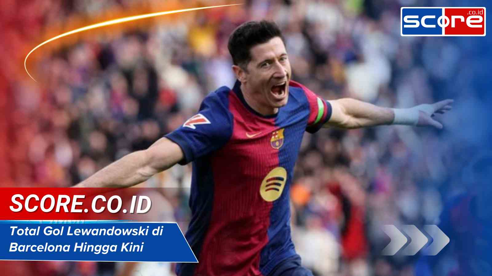 Total Gol Lewandowski di Barcelona