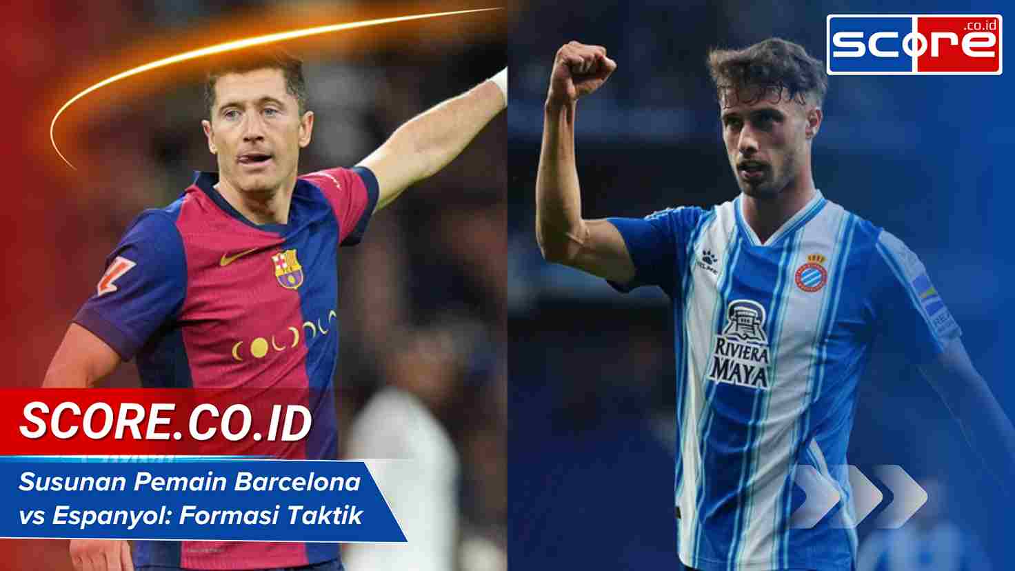 Susunan Pemain Barcelona Vs Espanyol