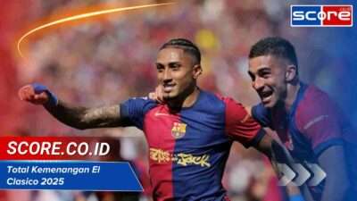 Total Kemenangan El Clasico