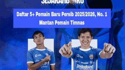 Daftar 5+ Pemain Baru Persib 2025/2026