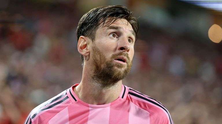 Ekspresi Lionel Messi Kecewa di Piala Dunia Antarklub 2025