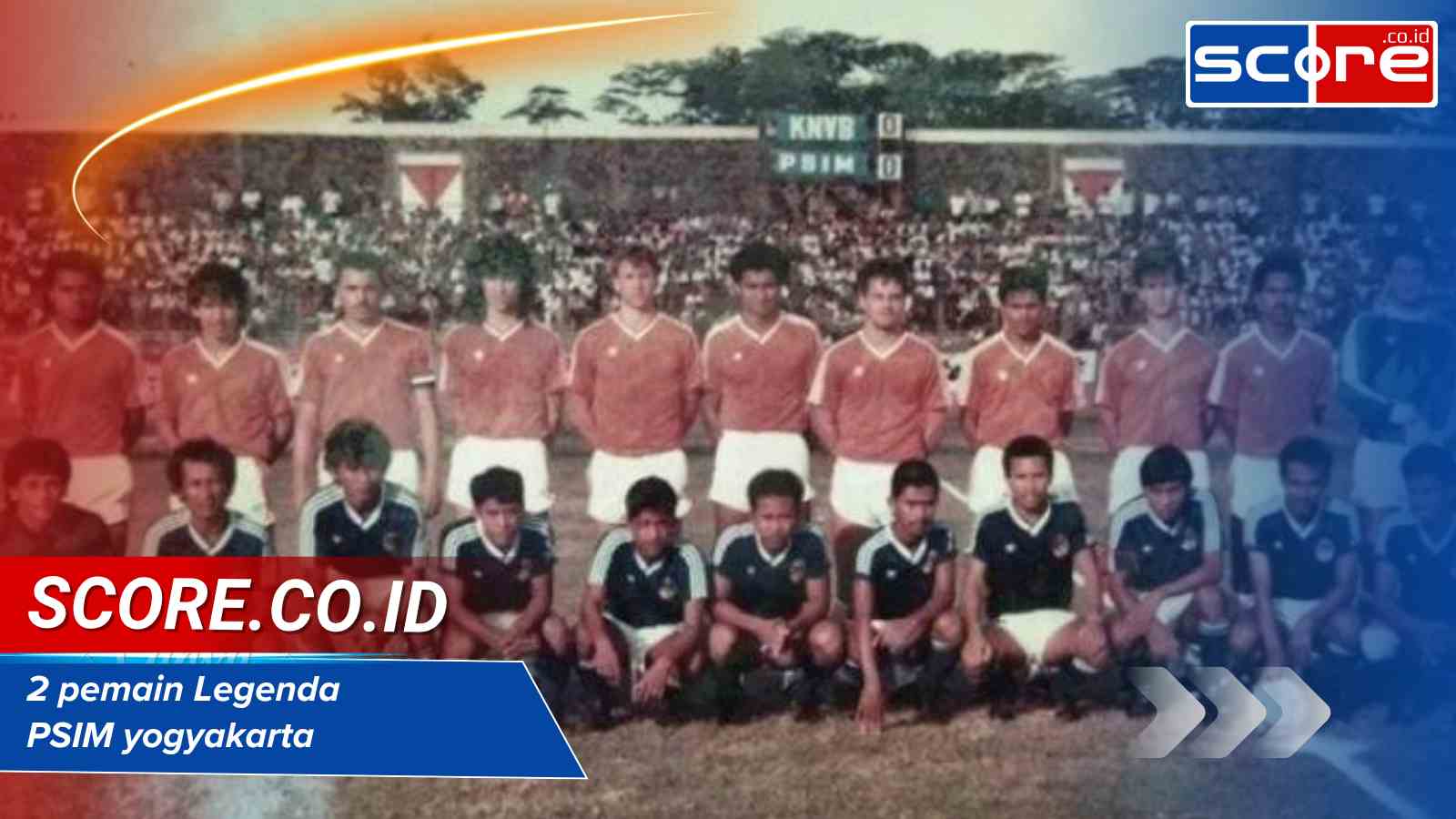 2 pemain Legenda PSIM yogyakarta