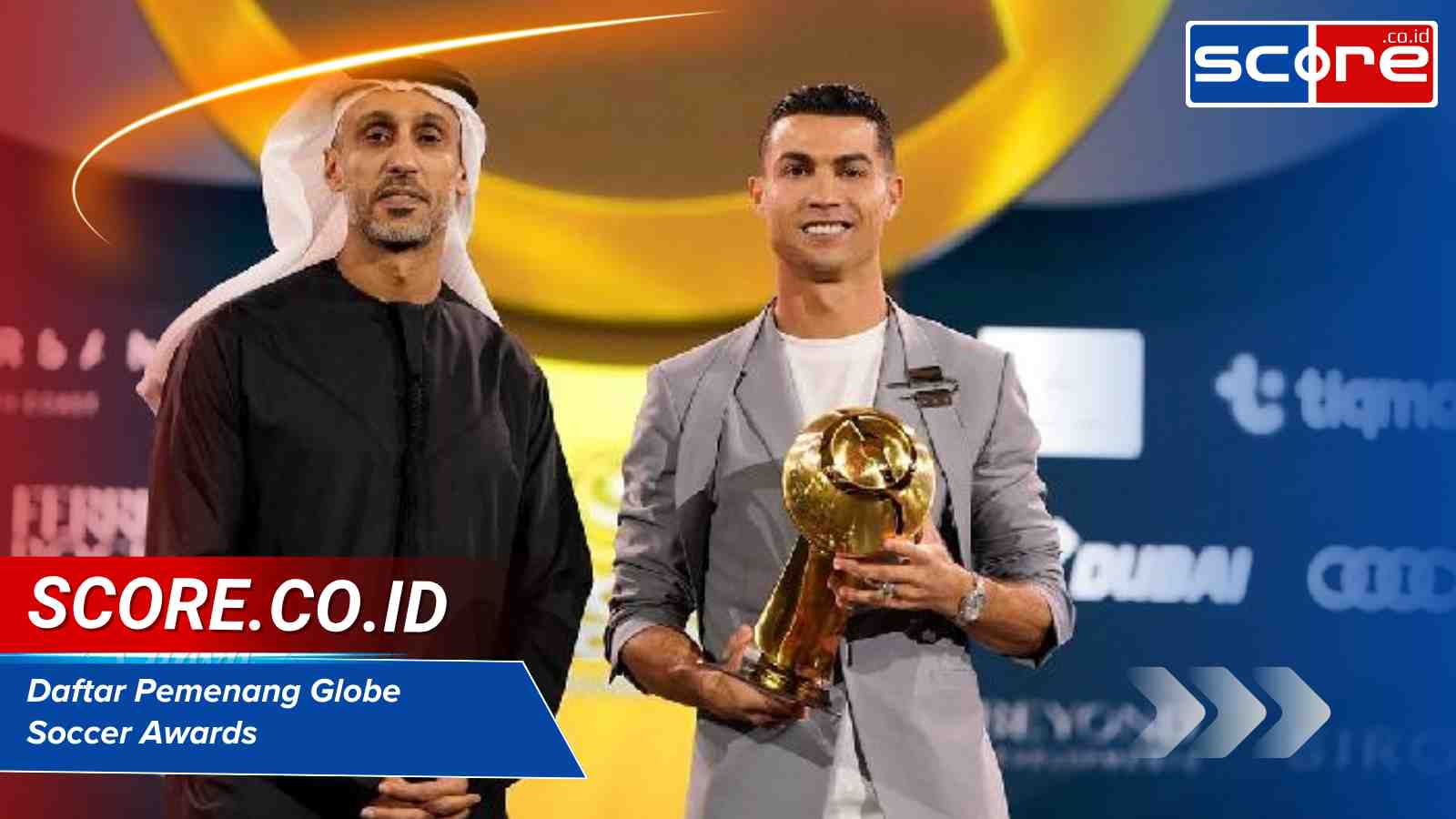 Daftar Pemenang Globe Soccer Awards dari Tahun ke Tahun