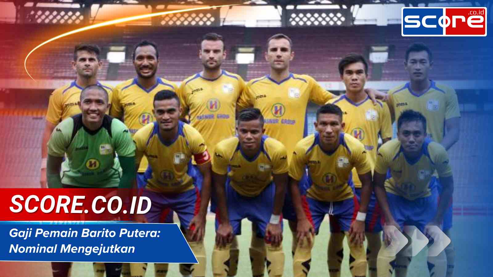 Gaji Pemain Barito Putera