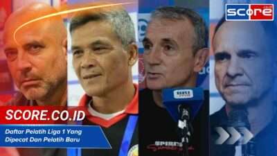 Daftar Pelatih Liga 1 Yang Dipecat