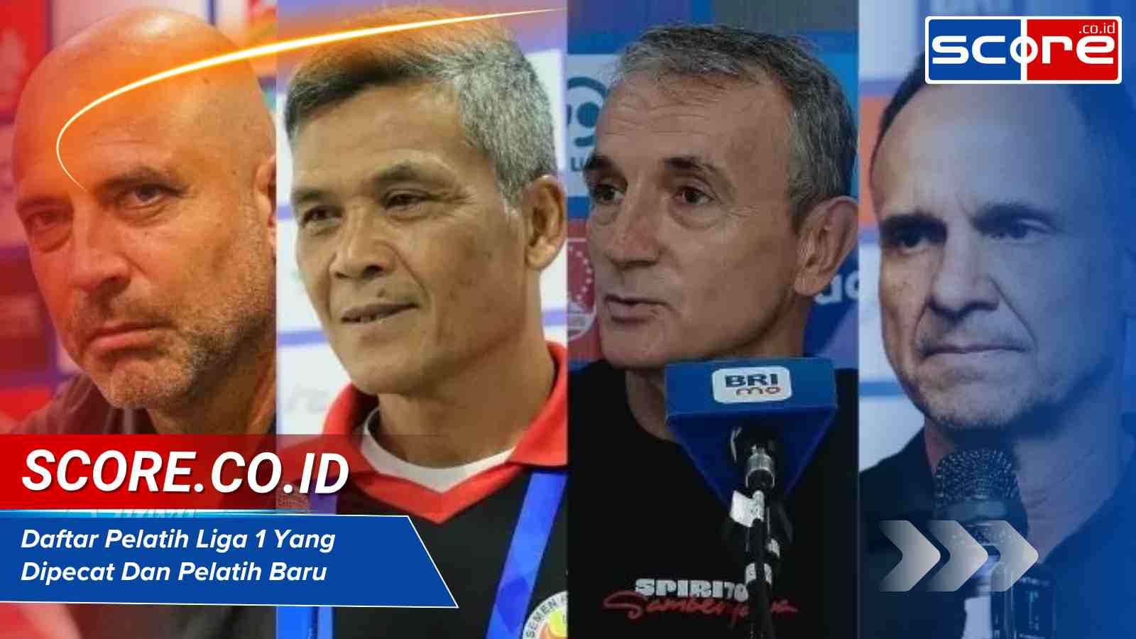 Daftar Pelatih Liga 1 Yang Dipecat