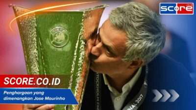 Penghargaan yang dimenangkan Jose Mourinho Daftar Lengkapnya