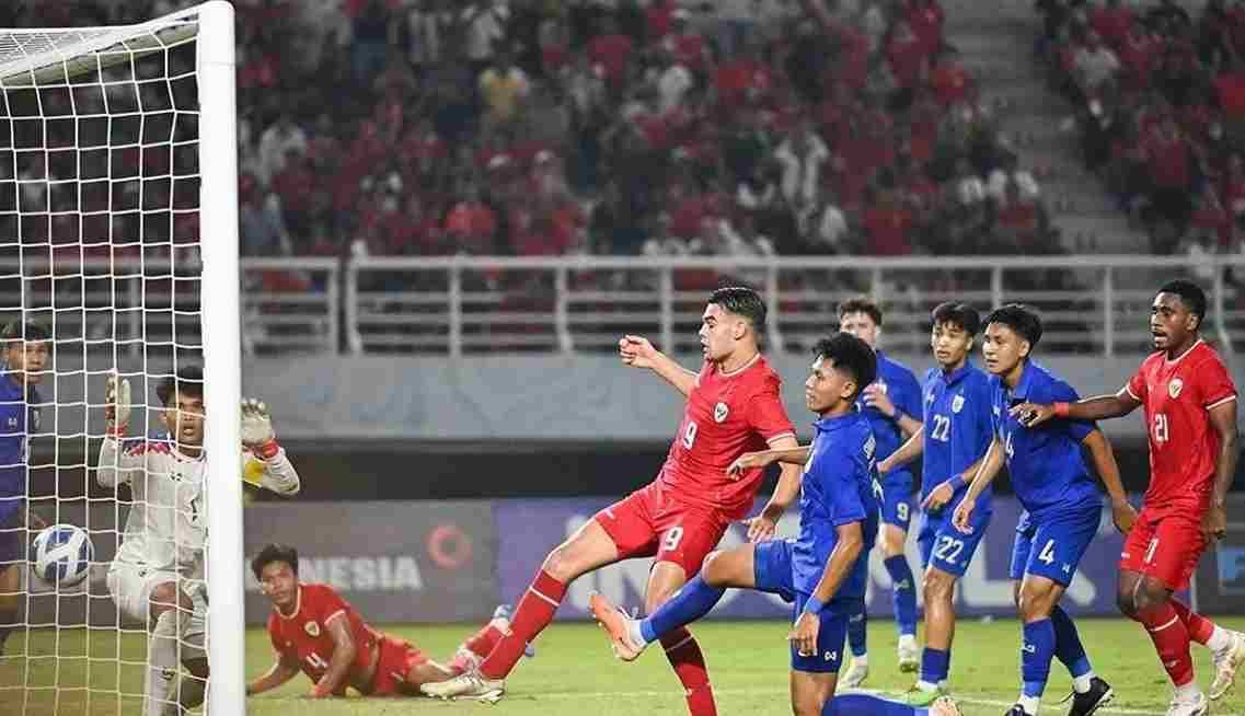 Produktivitas gol striker naturalisasi muda Timnas kini.